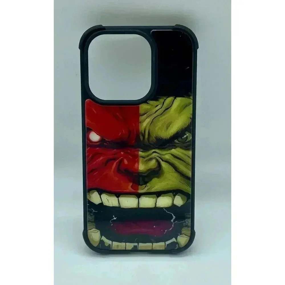Angry Hulk Case For iPhone 15 Pro 6.1 Inch Rugged TPU Shockproof Protective Case